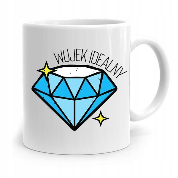 Kubek Prezent Dla Wujka Wujek Idealny Z Nadrukiem Ze Zdjęciem zdjęcie 1