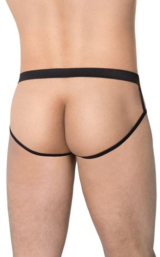 stringi męskie ze wzorem zebry softline 4532 czarne onesize na Arena.pl