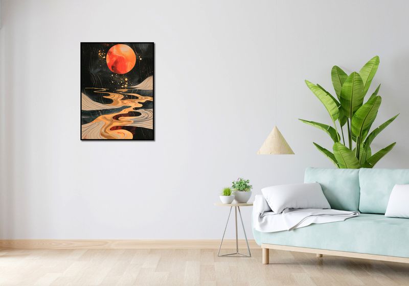 Plakat 60x80cm Planetarny Taniec zdjęcie 4