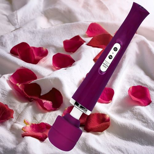 Masażer Łechtaczki Wand 10 Trybów Bezprzewodowy Silikonowy 34 Cm Wibrator na Arena.pl