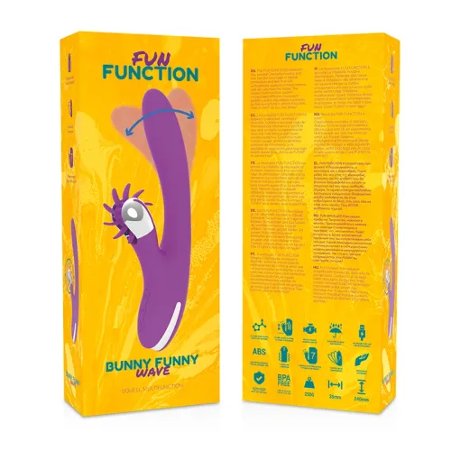 fun function funny fal 2.0 - model z funkcją falowania, silikon premium na Arena.pl