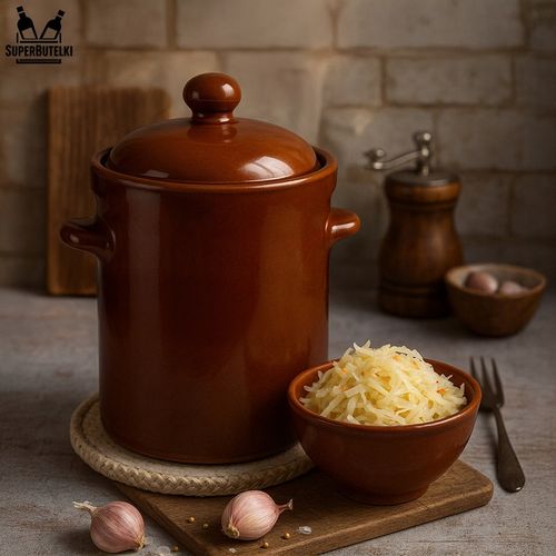 GARNEK KAMIONKOWY BECZKA 5 L DO KISZENIA KAPUSTY OGÓRKÓW KISZONKI KAMIONKA na Arena.pl