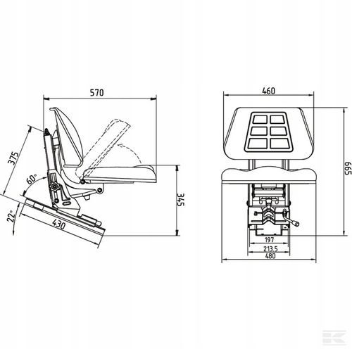 Siedzenie mechaniczna PCW na Arena.pl
