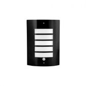 OPRAWA LUGO STAL NIERDZEWNA CZUJNIK PIR IP44 LED E27 CZARNA