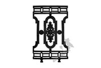 BALUSTRADA ŻELIWNA NR 22 BARIERKA NA BALKON TARAS