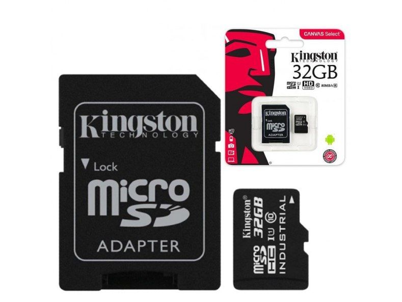 Kingston karta microsd 32gb micro cl10 adapter sd zdjęcie 1