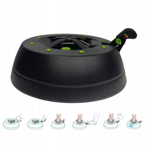 STOJAK CHOINKOWY KAMAI PODSTAWKA NA DRZEWKO 2,5M + GRATIS 100 ŚWIATEŁEK LED na Arena.pl