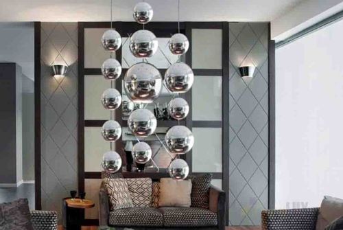 Girlanda Srebrne Kule Ze Stali Nierdzewnej 100cm Na Okno Z Haczykami GRATIS na Arena.pl