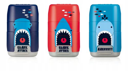 temperówko-gumka compact shark attack a'16 5348 na Arena.pl