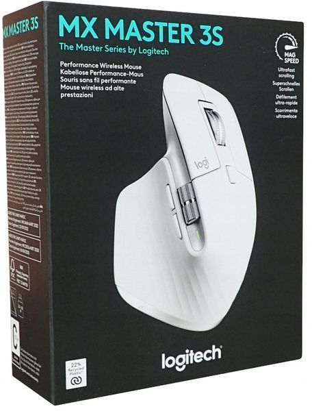 Myszka Mysz Bezprzewodowa Bluetooth Logitech MX Master 3s do PC Mac Laptopa zdjęcie 1