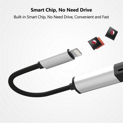 Adapter Choetech Lightning do Lightning + Jack 3,5mm na Arena.pl