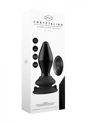 stretchy   with suction cup and remote   10 speed   black na Arena.pl