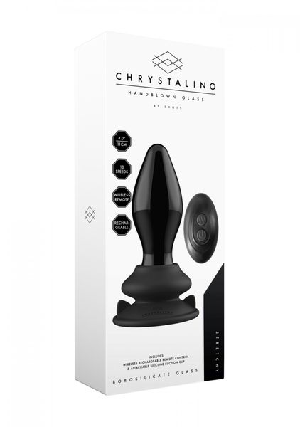 stretchy   with suction cup and remote   10 speed   black zdjęcie 8