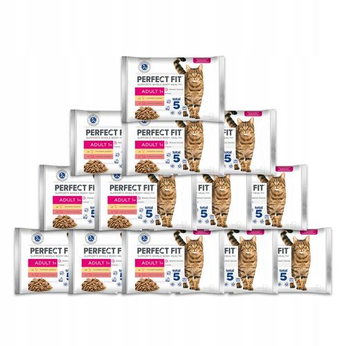 PERFECT FIT mokra karma dla kota mix w sosie 52x85g na Arena.pl