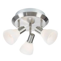 Kierunkowa lampa sufitowa Vero do salonu nad stół stal