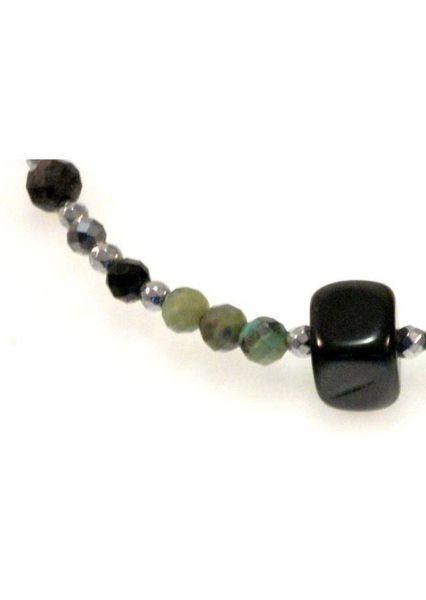 Bransoletka Granat Spinel 925 zdjęcie 2