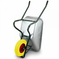 17634 Taczka ogrodowa/budowlana BITUXX ocynkowana z pneumatyczną oponą