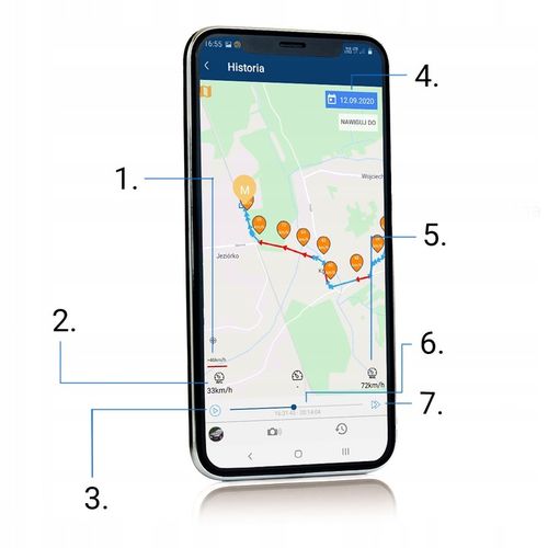 Lokalizator GPS Samochodu 120dni SIM CALMEAN na Arena.pl