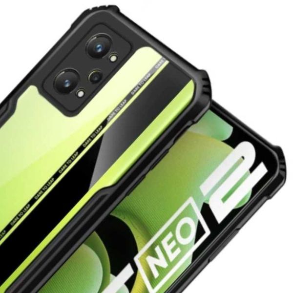 Spacecase Beetle Realme Gt Neo 2 / 3T Czarny zdjęcie 2