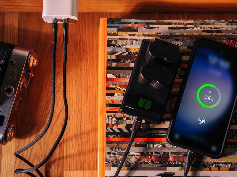 Kabel Tracer USB A - Lightning 1m czarny zdjęcie 5