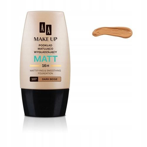 AA Make Up Matt podkład 107 dark beige 30 ml na Arena.pl