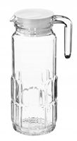 KADAX Dzbanek Szklany 1L Na Wodę Napoje Z Pokrywką