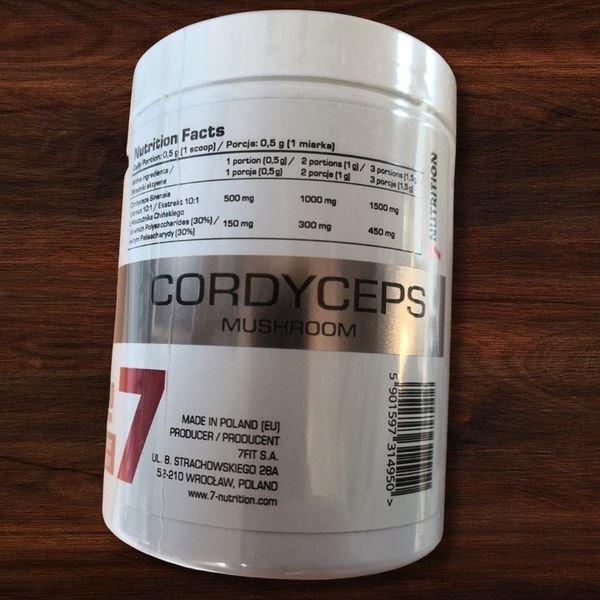 Lions mane soplówka jeżowata Chaga Cordyceps Reishi Grzyby mushroom proszek zdjęcie 3