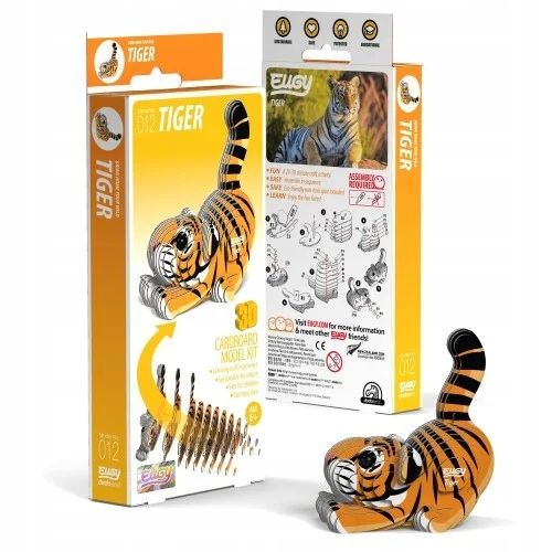 Tygrys - Eko Układanka 3D - Eugy na Arena.pl
