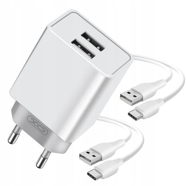 Ładowarka sieciowa USB TYP- C + 2x Kabel zdjęcie 1