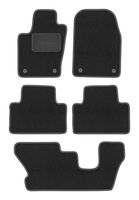 Dywaniki welurowe LUX Dodge Durango III 2010-2020 7 os. grafitowe