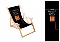 Leżak z nadrukiem prezent na Dzień Taty LP 021