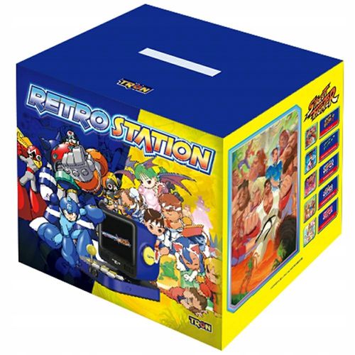 Konsola przenośna Capcom Retro Station C8 Capcom Niebieski na Arena.pl