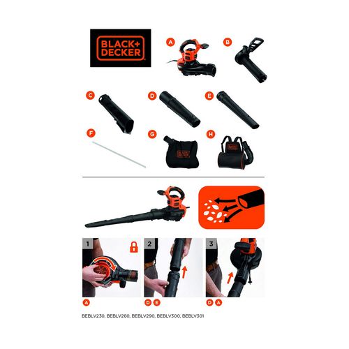 Dmuchawa Black & Decker BEBLV260-QS na Arena.pl