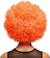PERUKA AFRO SZTUCZNE WŁOSY GWIAZDA DISCO GANGSTER LATA 90 RETRO PRZEBRANIE