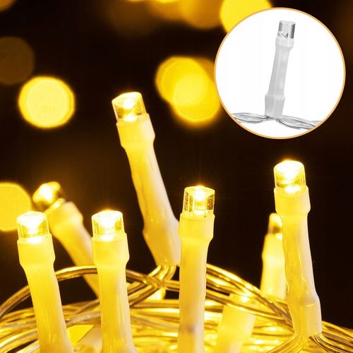 600x LED Lampki choinkowe świąteczne zewnętrzne łańcuch + pilot 60m na Arena.pl