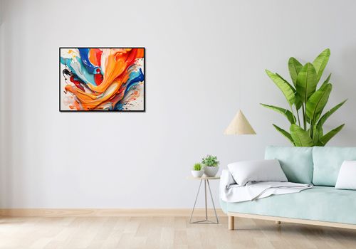 Plakat 80x60cm Taneczne Fale na Arena.pl