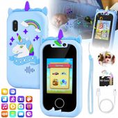 TELEFON DLA DZIECI SMARTFON ZABAWKOWY aparat kamera gry ZABAWKI DLA DZIECI
