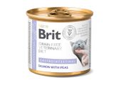 Brit Grain Free Veterinary Diet Cat Gastrointestinal Łosoś I Groszek 200g