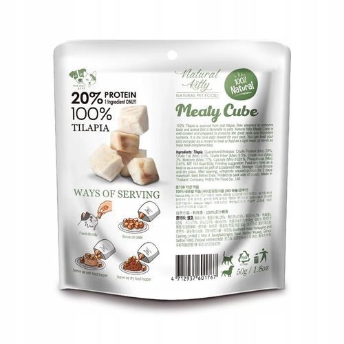 Natural Kitty Premium 100% Tilapia x 3 na Arena.pl