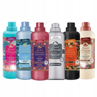 Zestaw 6 koncentratów do płukania tkanin 6x760 ml płyny do prania