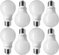 Żarówka led E27 470 lumenów 8 szt kula ciepła biel