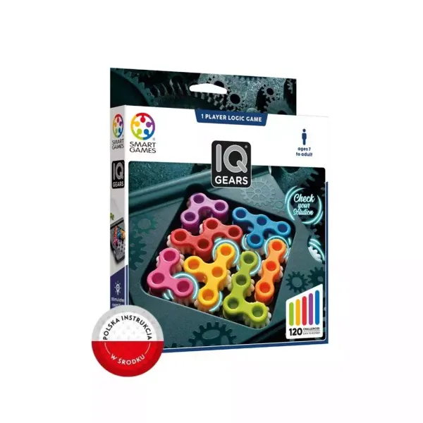Smart Games IQ Gears (ENG) IUVI Games zdjęcie 1