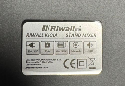 ROBOT KUCHENNY PLANETARNY MIKSER 2500W 7w1 WIELOFUNKCYJNY 4L RIWALL RRP-01 na Arena.pl