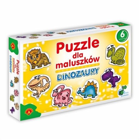 Puzzle Dla Maluszków - Dinozaury 27 Elementów na Arena.pl