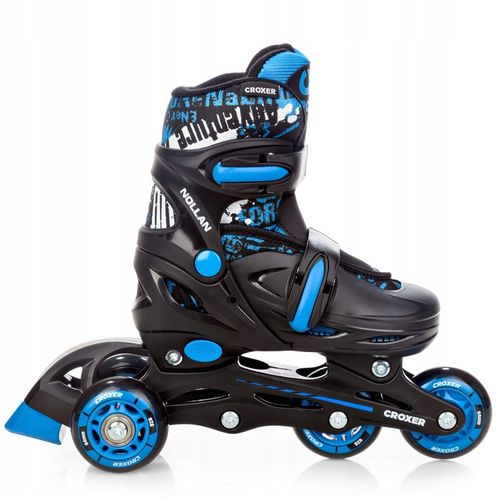 Rolki Wrotki Regulowane 3w1 Croxer Nollan 30-33 Kółko LED na Arena.pl