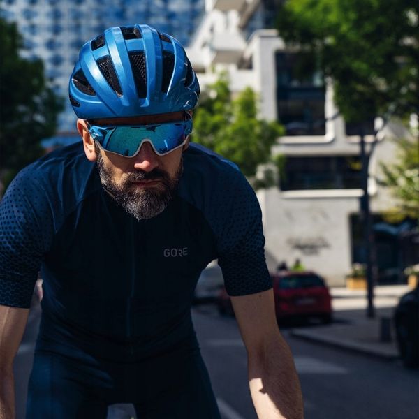 Kask rowerowy Abus Macator steel blue L zdjęcie 10