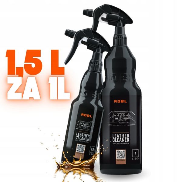 ADBL Leather Cleaner 1L + 0,5L gratis zdjęcie 1