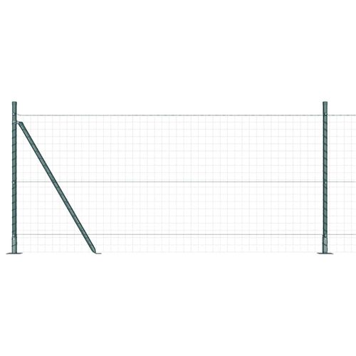 Słupek ogrodzeniowy. 52 pcs Srebrny 3.2 x 3.2 x 140 cm Stal na Arena.pl