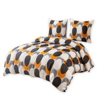 Pościel z mikrofibry 200x220 Kółka 3058 200x220