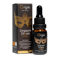 Krople Potęgujące Orgazm! Orgasm Drops Vibe Peach Flavor Orgie 15Ml